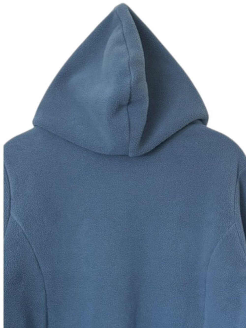 L.L. Bean Vintage Full Zip Hooded Fleece Jacket - Medium Blue - L - Picture 5 of 7